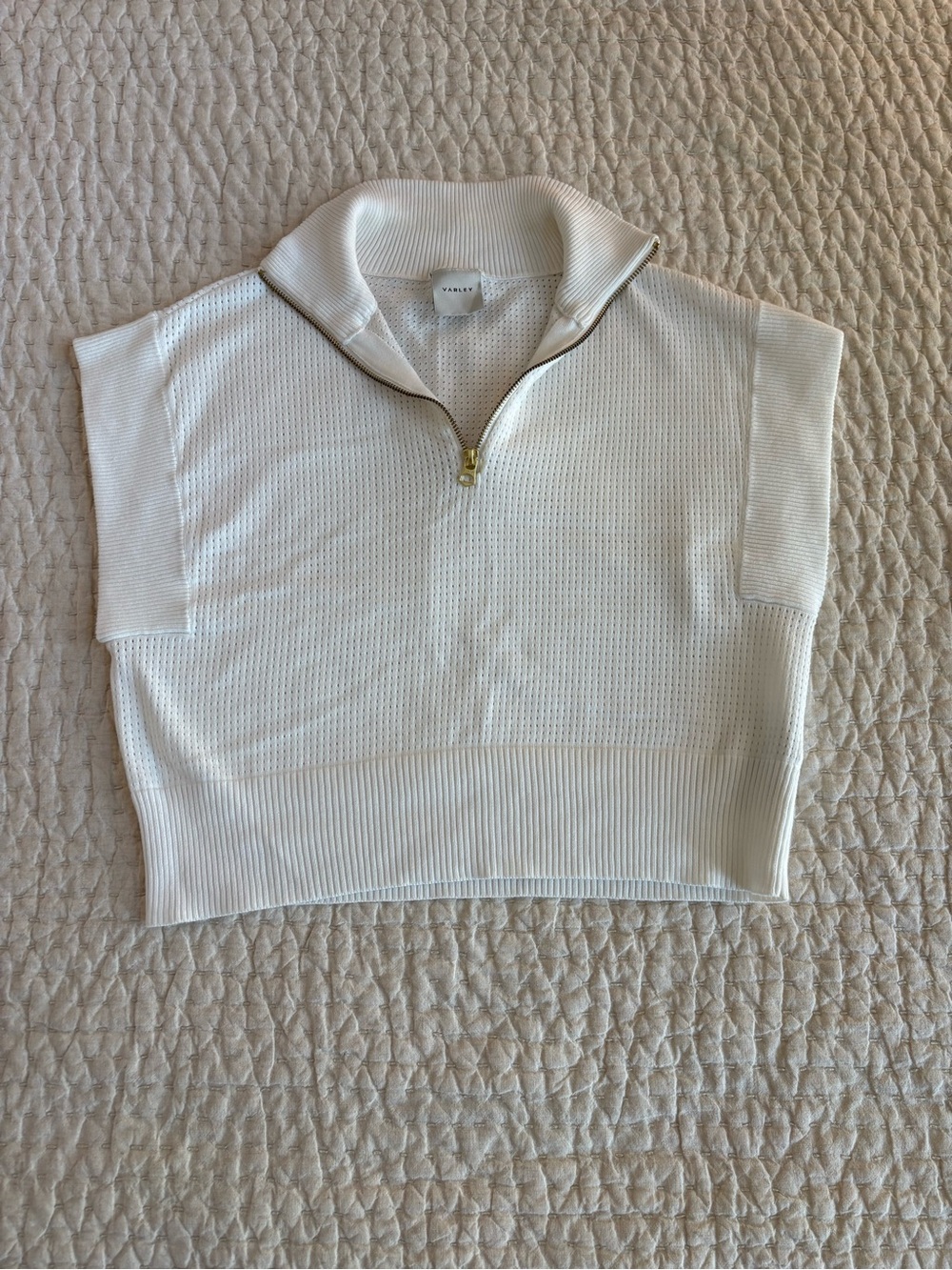 Varley Half-Zip Knit Tunic